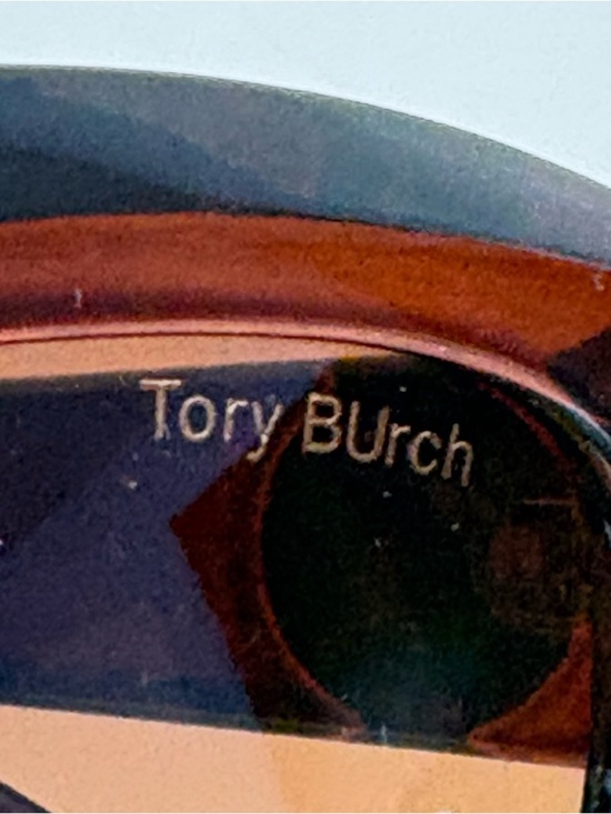 TORY BURCH Logo Brown Gradient Oversized Sunglasses main image 7